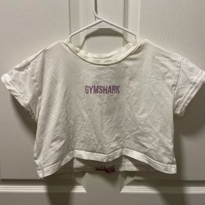 Gymshark Cropped Tee Shirt Size: S